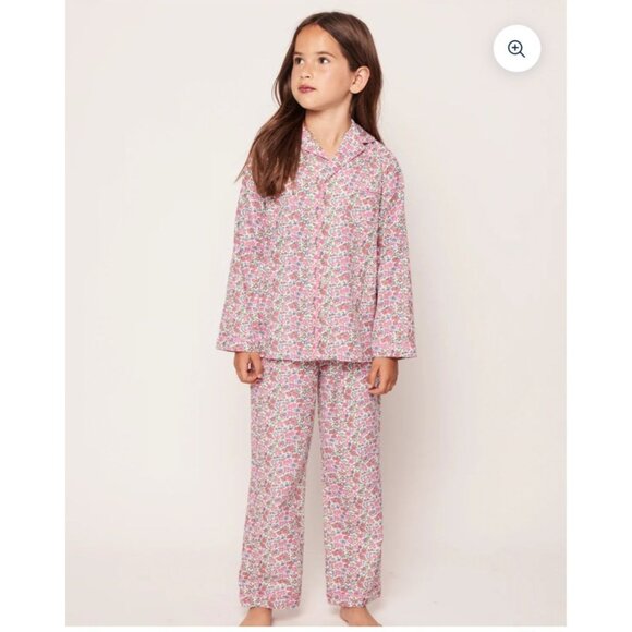 Petite Plume Girls Floral Pajama Set Size 3T 50% Cotton 50% Modal - Picture 7 of 8
